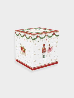 Банка для продуктов, фарфор P, белая, Щелкунчик и фея, Magie de Noel - Easy life фото 2