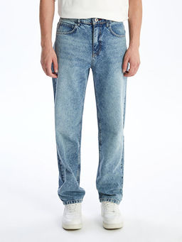 Baggy Fit Erkek Jean Pantolon