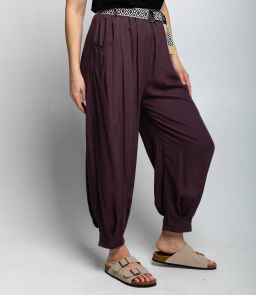 Брюки #ОКТ085008, сливовый - Dommod фото 3