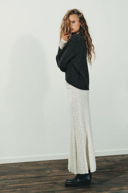 SOFT TOUCH LACE SKIRT - Zara фото 3