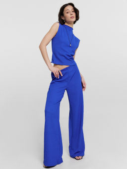 Брюки женские синие