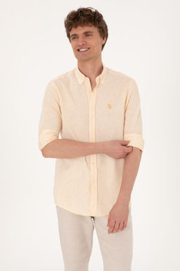 Erkek Sar_ Uzun Kollu G_mlek Sepette S_rpriz _ndirim - U.s. polo assn фото 3