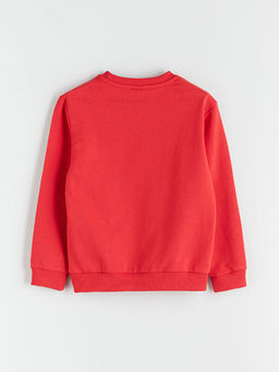 Bisiklet Yaka Erkek ?ocuk Sweatshirt