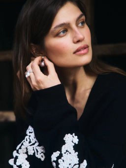 Серьги с искусственным жемчугом / Zarina