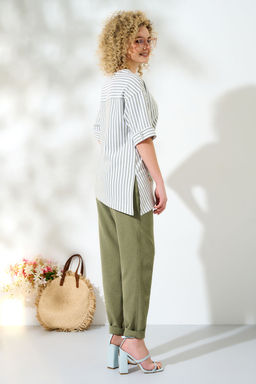 Костюм Euro Moda 417-Р хаки
