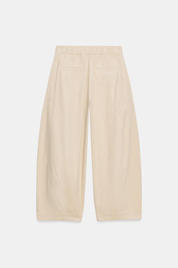 ZW COLLECTION BARREL CORDUROY TROUSERS - Zara фото 5