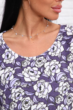 Туника махра (01020, сиреневый)