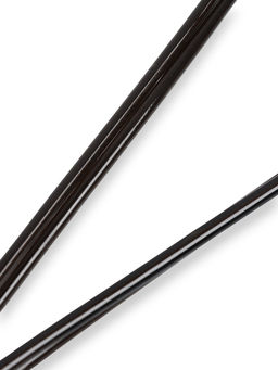 Скакалка спортивная ONLYTOP, 2.8 м, регулируемая, скоростная, с подшипником, чёрная, красная