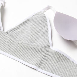 Комплект нижнего белья женский (топ, трусы) Collorista, серый, размер 46-48