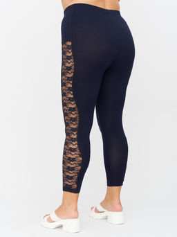 Леггинсы с гипюром LL13139DBL05 - Артесса фото 6