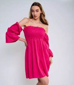 Платье #ОБШ1769, фуксия