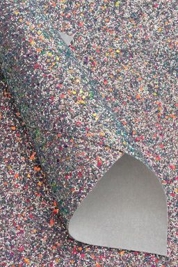 Кожзам Блестки А4 (5 листов) SF-3212, мультиколор №6