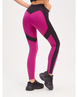 Леггинсы Parts ягодные - Rowan фото 3