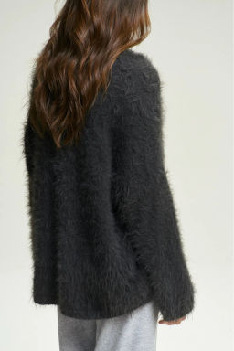 Джемпер Fluffy Dark Grey - Erist store фото 7