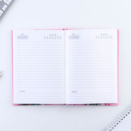 Ежедневник Яркой весны А5, 80 листов