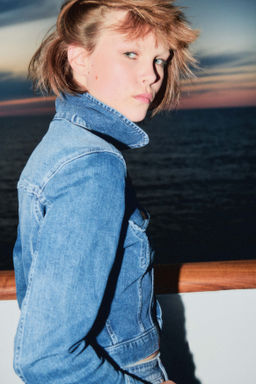 Cazadora denim corta - H&m фото 4