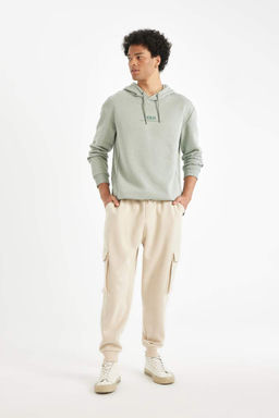 Обычные спортивные штаны для бега с карманами-карго, кружевной талией и эластичной резинкой по ноге