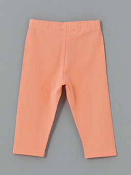 Beli Lastikli ?i?ekli K?z ?ocuk Tayt 2li