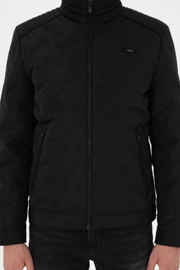 Мужское черное пальто Неожиданная скидка в корзине - U.s. polo assn фото 6