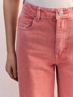 Широкие джинсы с высокой посадкой ZR2605092355-296 / Zarina