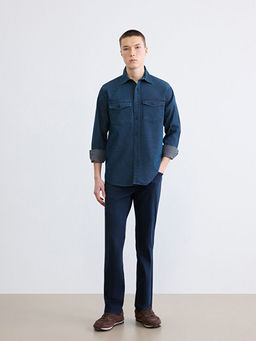 Regular Fit Erkek Jean G?mlek