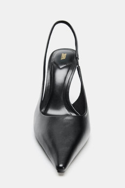 HIGH-HEEL SLINGBACK SHOES - Zara фото 9
