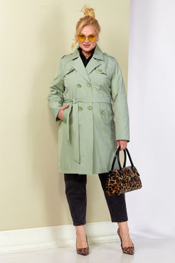 Плащ SHETTI 2187 фисташка