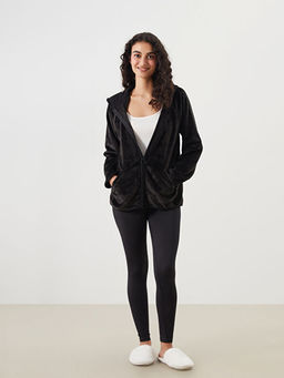 Kap??onlu Pel?? Kad?n Pijama ?st?