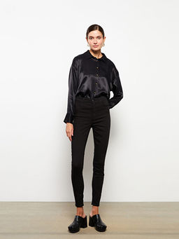 Dar Fit D?z Gabardin Kad?n Pantolon