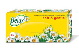 Салфетки косм. Belux 2 сл. 21х19,5 см белый 80 шт
