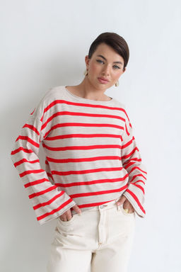 10695 Джемпер в полоску - Martichelli фото 33