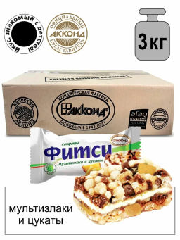 Фитси мультизлаки и кокос 3кг/Акконд