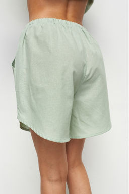 Костюм лён рубашка/шорты Irish Mint - Erist store фото 8