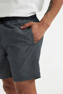 Короткие шорты для плавания стандартного кроя на сетчатой подкладке - Defacto фото 5