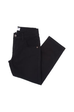 Erkek _ocuk Siyah Kanvas Pantolon
