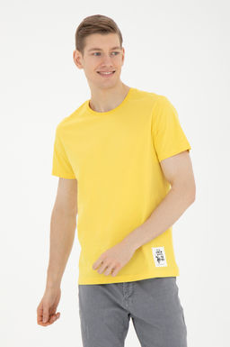 Футболка U.S. Polo Assn желтая хлопок  фото 10