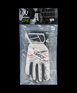 Перчатки вратарские JOGEL Magnum AL3 Flat, белый  фото 4