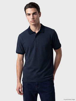 Polo Yaka ?izgili Erkek Ti??rt