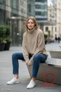 Свитер вязаный оверсайз - Bruno фото 5