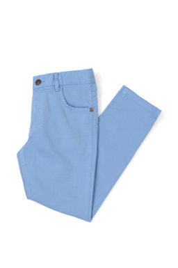 Темно-синие брюки из плотной ткани для мальчика Неожиданная скидка в корзине