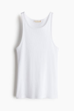 Camiseta sin mangas en canal? de mezcla de seda - H&m фото 5