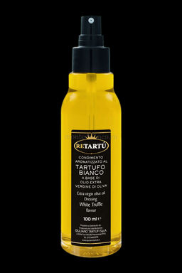 Масло оливковое RETARTU ароматизированное белым трюфелем Extra Vergine спрей 100 мл (квант 6 шт), стекло, Италия