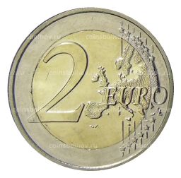 Монета 2 евро 2016 года Люксембург  50 лет мосту герцогини Шарлотты