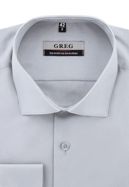 Сорочка мужская длинный рукав GREG 320/119/GR фото 12