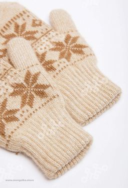 Шерстяные варежки (арт. 04116) - Тод оймс ххк фото 3