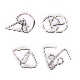 Головоломка металлическая Загадки Менделеева, набор 4 шт. - Puzzle фото 7