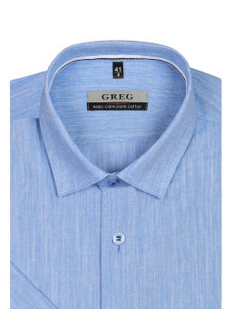 Сорочка мужская короткий рукав GREG 230/201/FLOR/1p фото 6