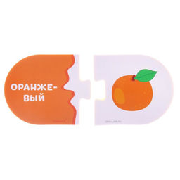 Пазлы мягкие для малышей Крошка Я «Учим цвета», 5 пазлов