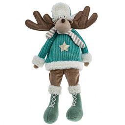 Игрушка набивная "Олень", L37 W17 H59/30,5 см, 2в.