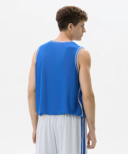 Майка двухсторонняя JOGEL DIVISION PerFormDRY Double-Side Jersey, синий/белый  фото 12